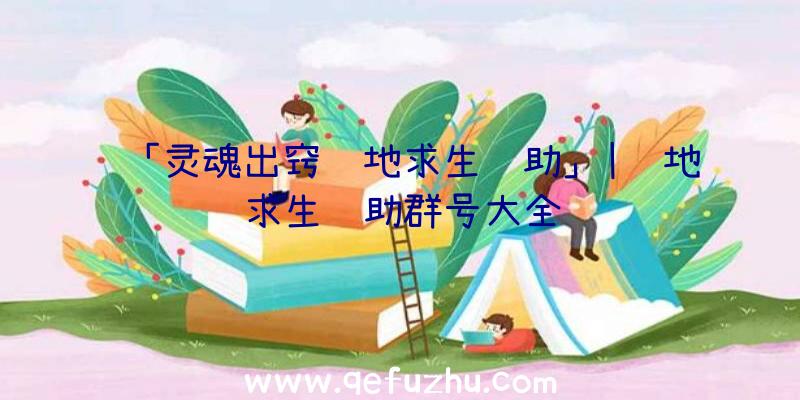 「灵魂出窍绝地求生辅助」|绝地求生辅助群号大全